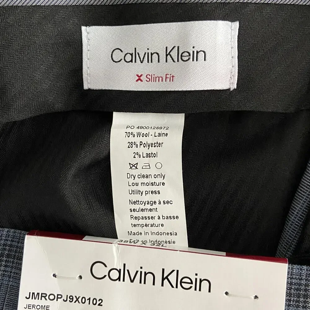Calvin Klein Suit Pants Men's 38